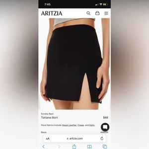 Aritzia Tatiana Skirt